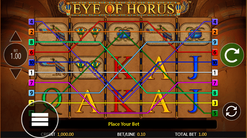 Eye of Horus Gameplay
