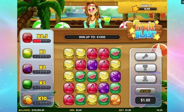 Fruit Blast Gameplay Slot Image