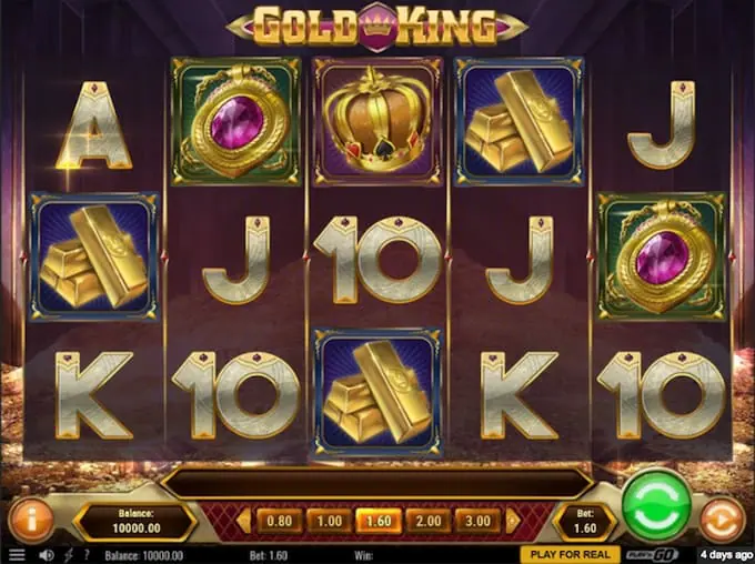gold king slot game