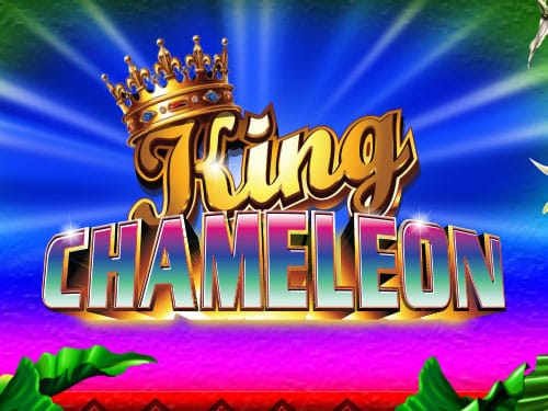 King Chameleon slot logo
