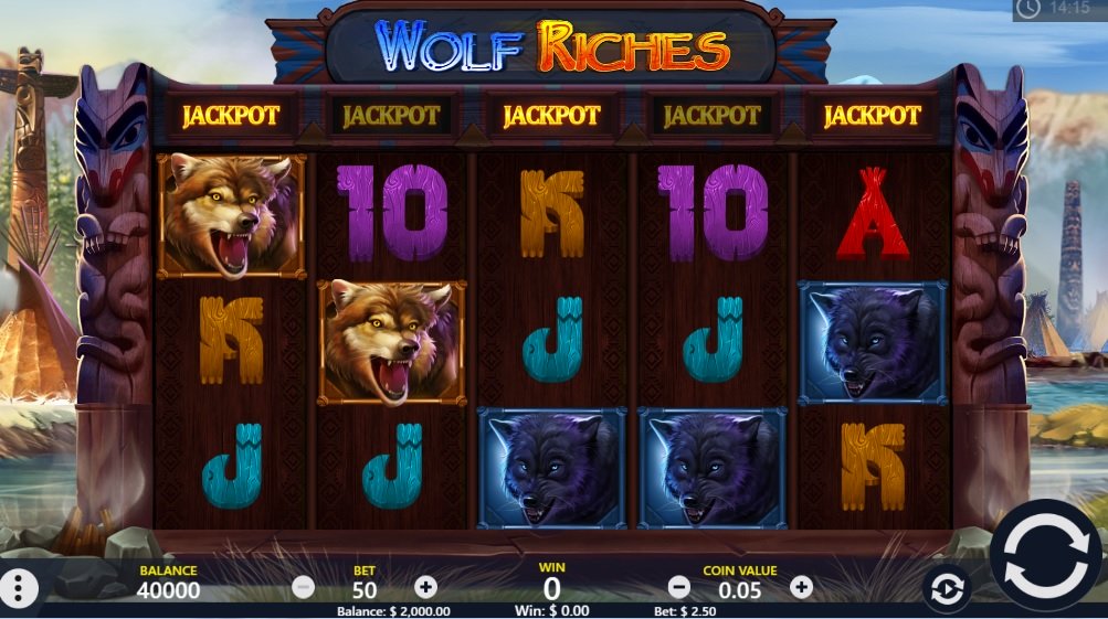 wolf riches gameplay