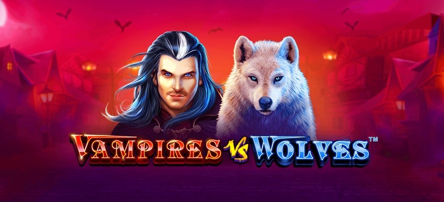 Vampires vs Werewolves Slot Logo