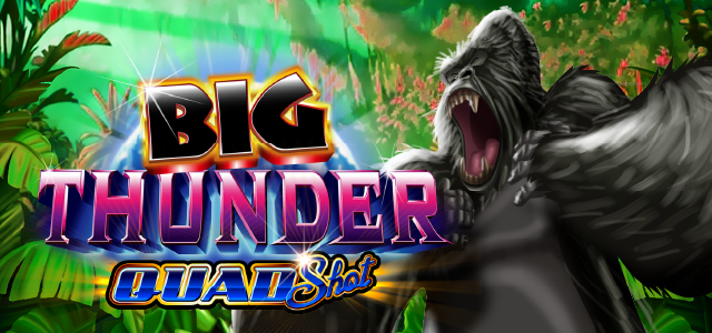 Big Thunder Quad Shot Slot Logo King Casino