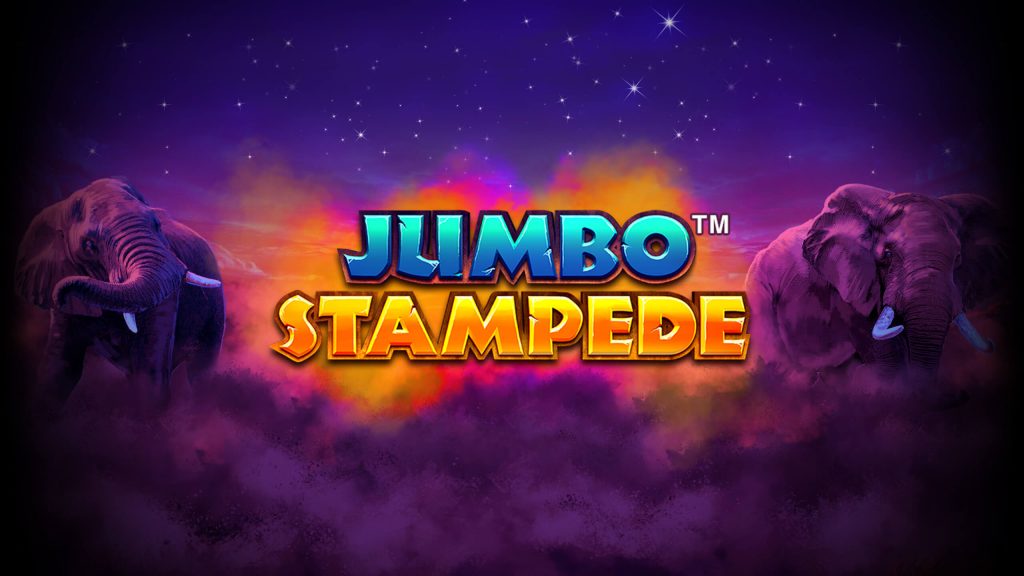 Jumbo Stampede Slot Logo King Casino