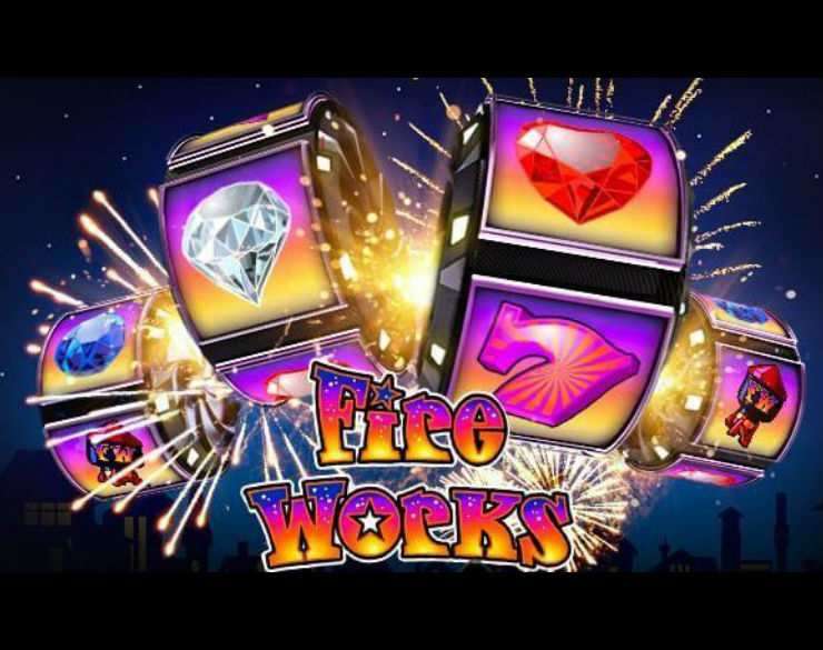 Fireworks Slot Logo King Casino