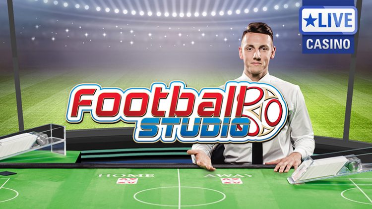 Football Studio Live Game Slot Logo King Casino