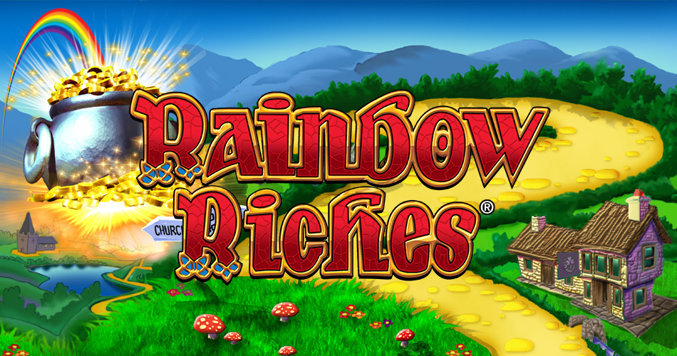 Rainbow Riches Slot Logo King Casino