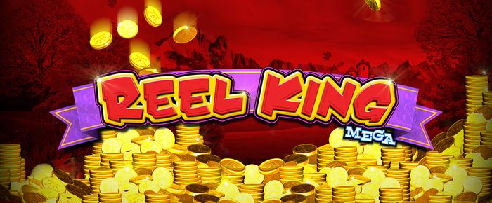 Reel King Mega Slot Logo King Casino