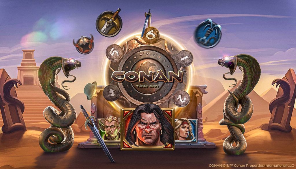 Conan Slot Logo King Casino