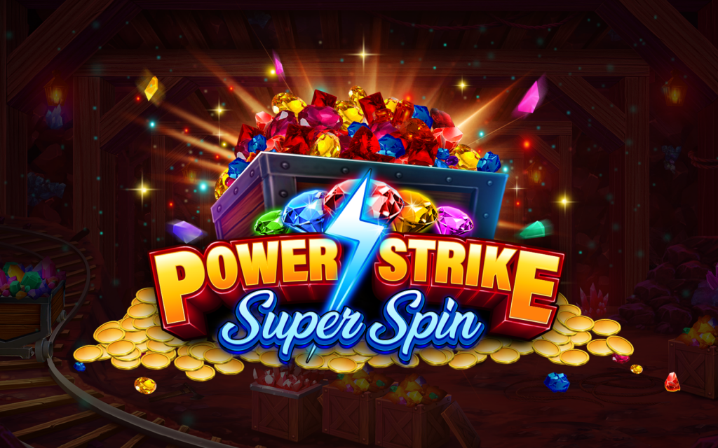 Power Strike Super Spin Slot Logo King Casino