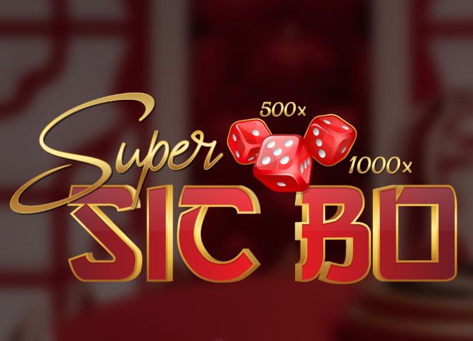 Super Sic Bo Logo King Casino