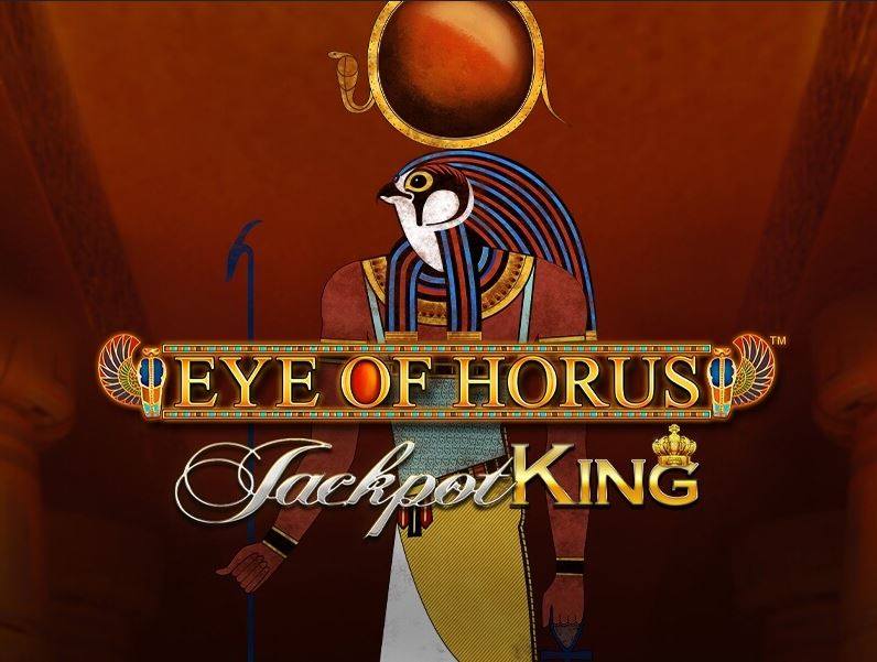 Eye of Horus Jackpot King Slot Logo King Casino