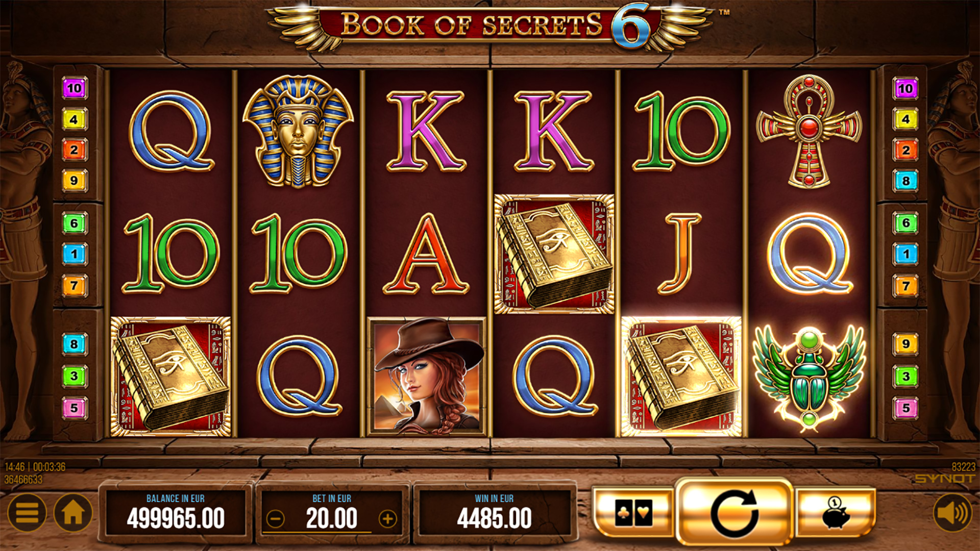 Book Of Secrets 6 Slot - Play Online at King Casino