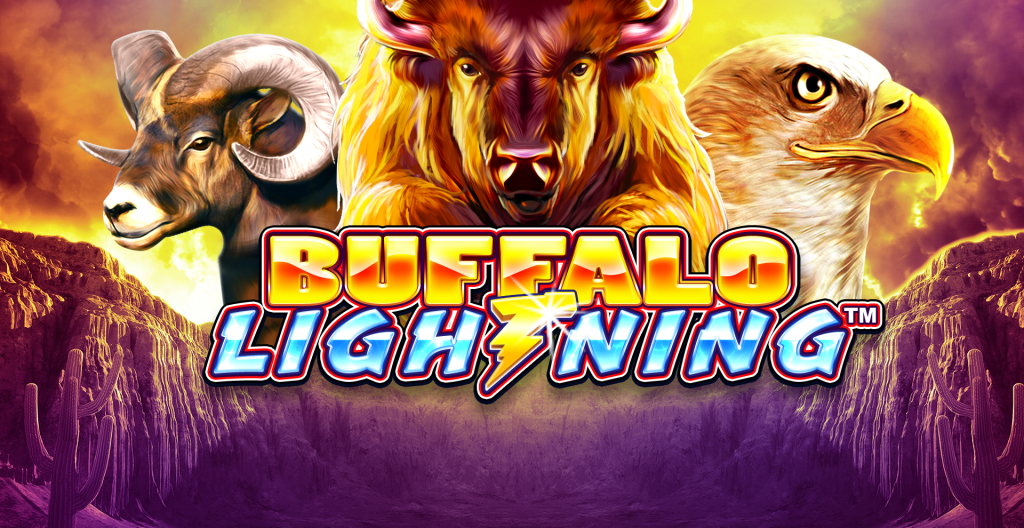 Buffalo Lightning Slot Logo King Casino