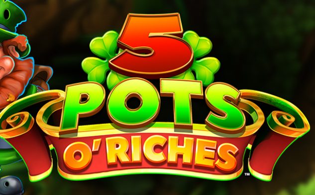 5 Pots O’Riches Slot Logo