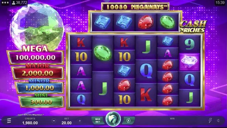 Cash N Riches Gameplay King Casino