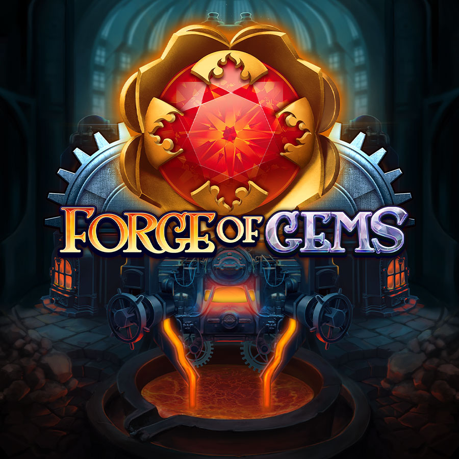 Forge of Gems Slot Logo King Casino