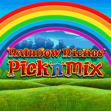 Rainbow Riches Pick N Mix Banner