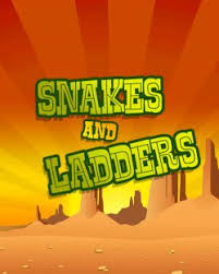 Snakes and ladders slots logo