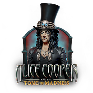 Alice Cooper and the Tome of Madness Slot Logo King Casino Online