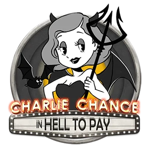 Charlie Chance in Hell to Pay Logo King Casino