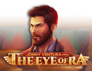 Jonny Ventura and The Eye of Ra Slot Logo