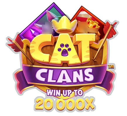 Cat Clans Slot Logo King Casino