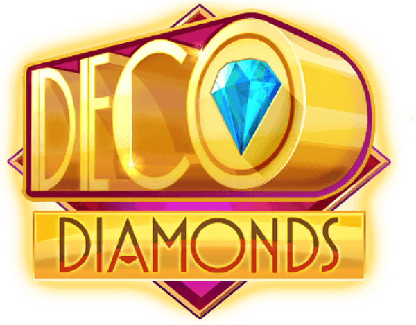 Deco Diamonds Logo King Casino