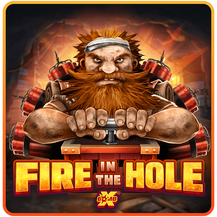 Fire and the Hole Slot Logo King Casino