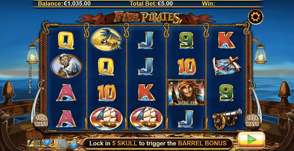 FunzMobile - Game : King Of Pirate The Fifth Power Genre 