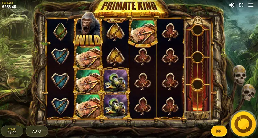 Primate King Slot Gameplay