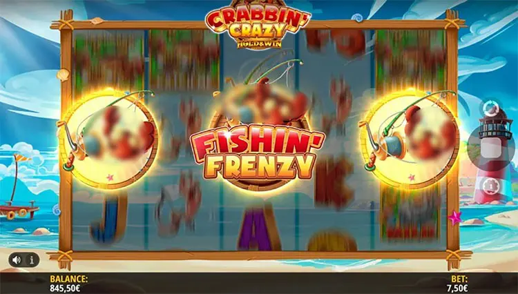 Crazy Bet online slot game redeemable fishing sweeps