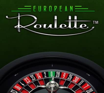 European Roulette NetEnt Logo King Casino