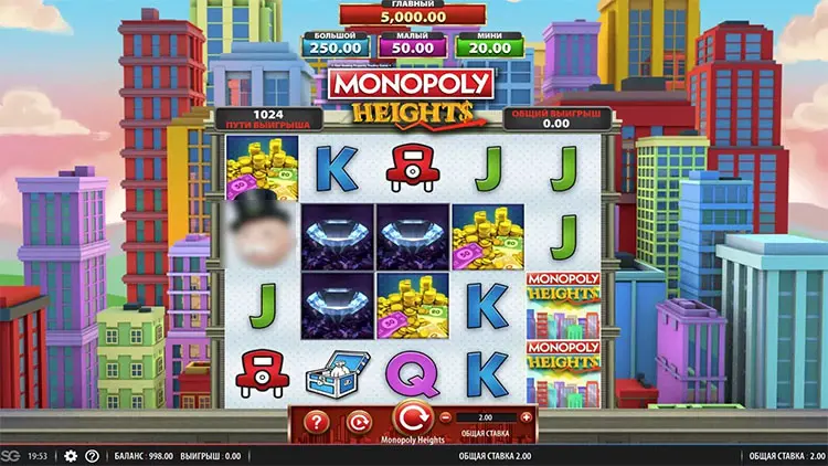 Monopoly Grand Hotel Online Casino Slot Game