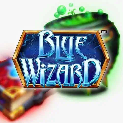 Blue Wizard Slot Logo King Casino