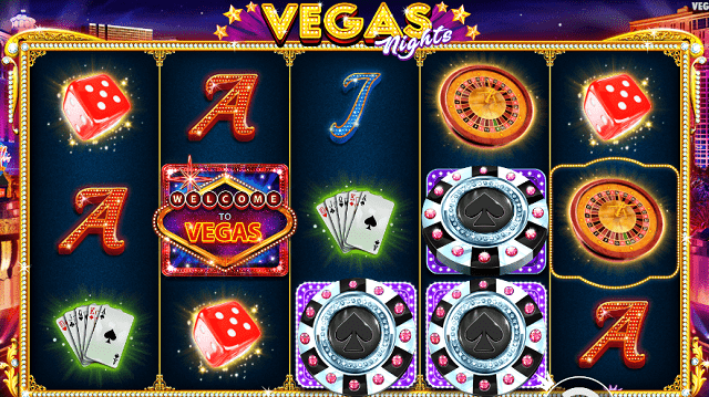 Vegas Nights Slot Gameplay