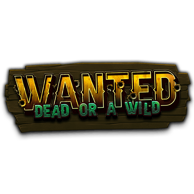 Wanted Dead or a Wild Slot Logo King Casino