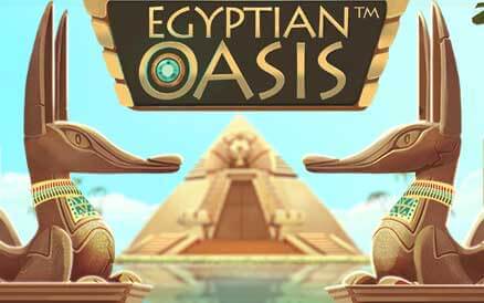 Egyptian Oasis Slot Logo King Casino