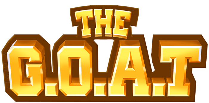 The G.O.A.T Slot Logo King Casino