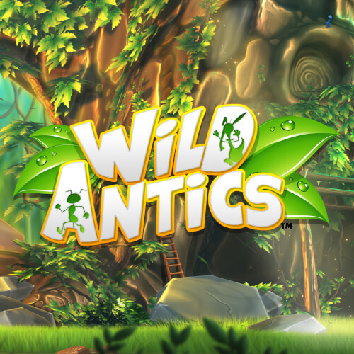 Wild Antics Slot Logo King Casino