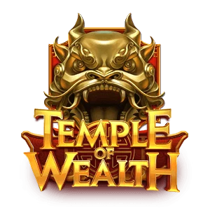 Temple of Wealth Slot Logo King Casino