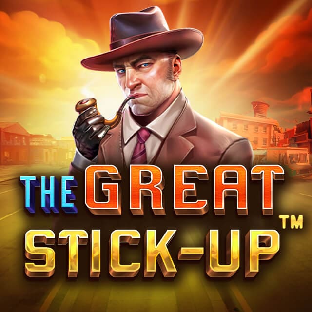 the Great Stick-Up Slot Logo King Casino