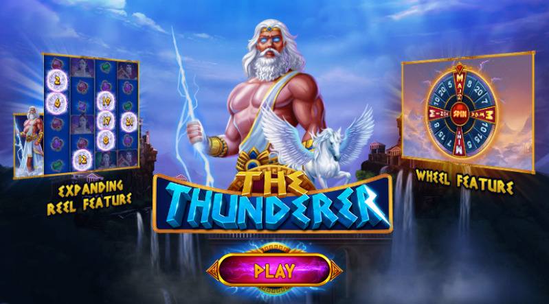 The Thunderer Slot Logo King Casino