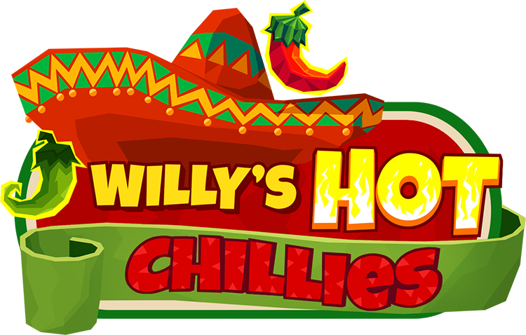 Willy's Hot Chillies Slot Logo King Casino