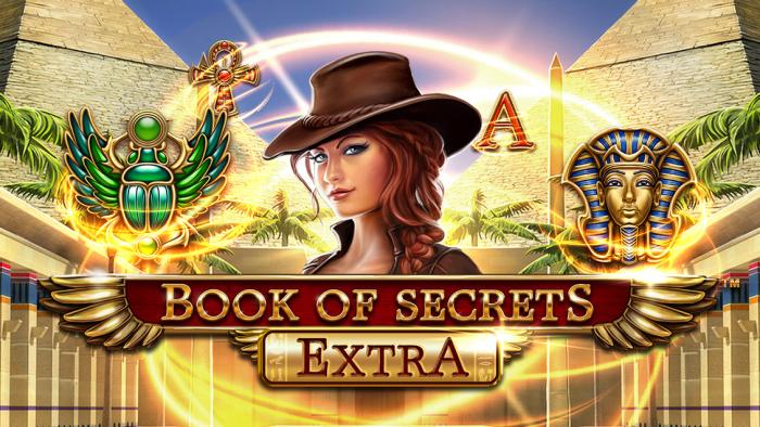 Book of Secrets Extra Slot Logo King Casino