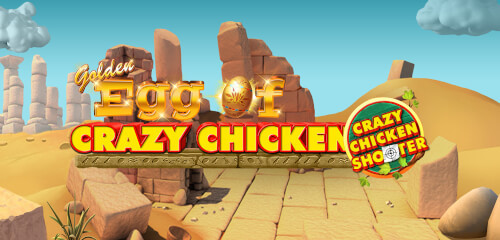 Golden Egg of Crazy Chicken CCS Slot Logo King Casino