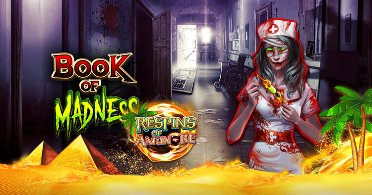 Book of Madness Respins of Amun Re Slot Logo King Casino