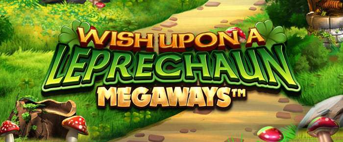 Wish Upon a Leprechaun Megaways Slot Logo King Casino