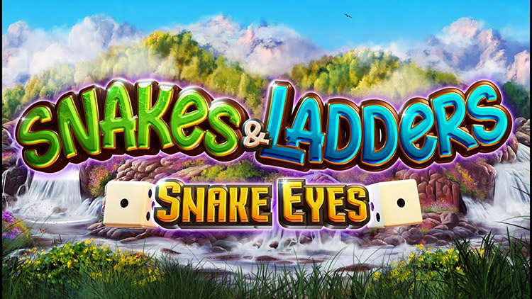 Snakes & Ladders Snake Eyes Slot Logo King Casino