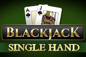 Blackjack Single Hand Logo King Casino